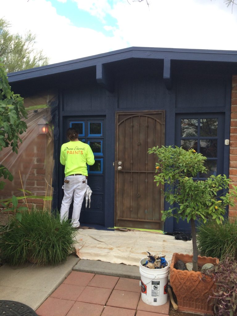 Entryway of the Abraham Home, Philabaum Professional Painting, Tucson, AZ